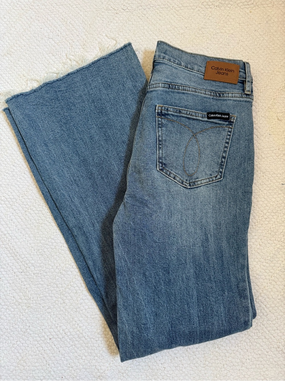 CALVIN KLEIN Women’s High-Rise Flare Jeans